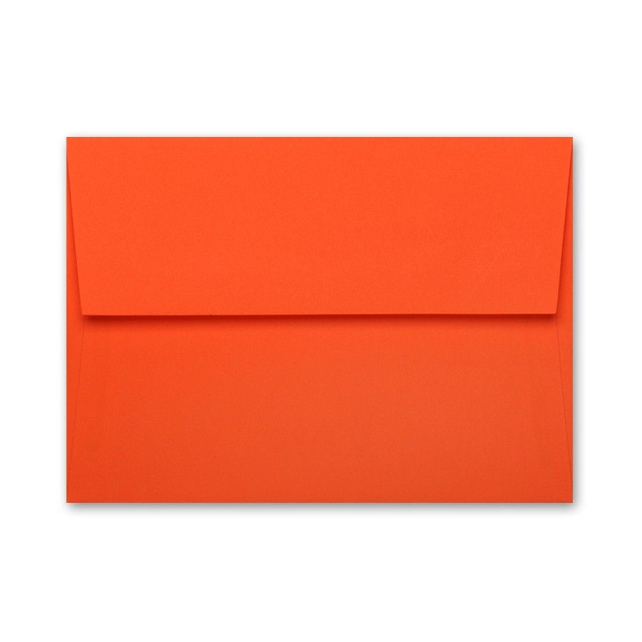 Astrobrights Orbit Orange A7 60# Text Envelopes