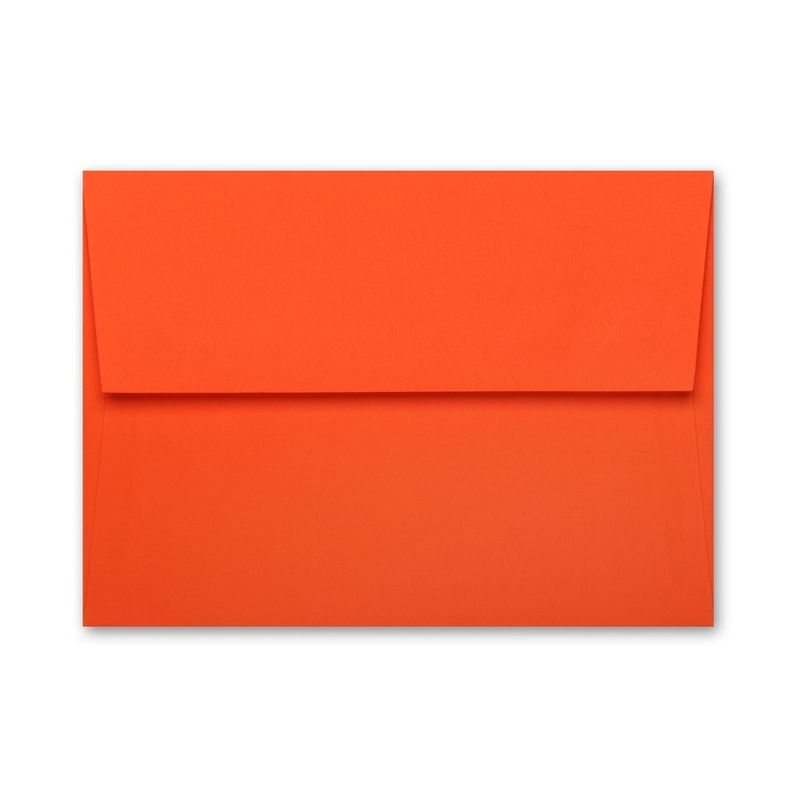 Astrobrights Orbit Orange A7 60# Text Envelopes