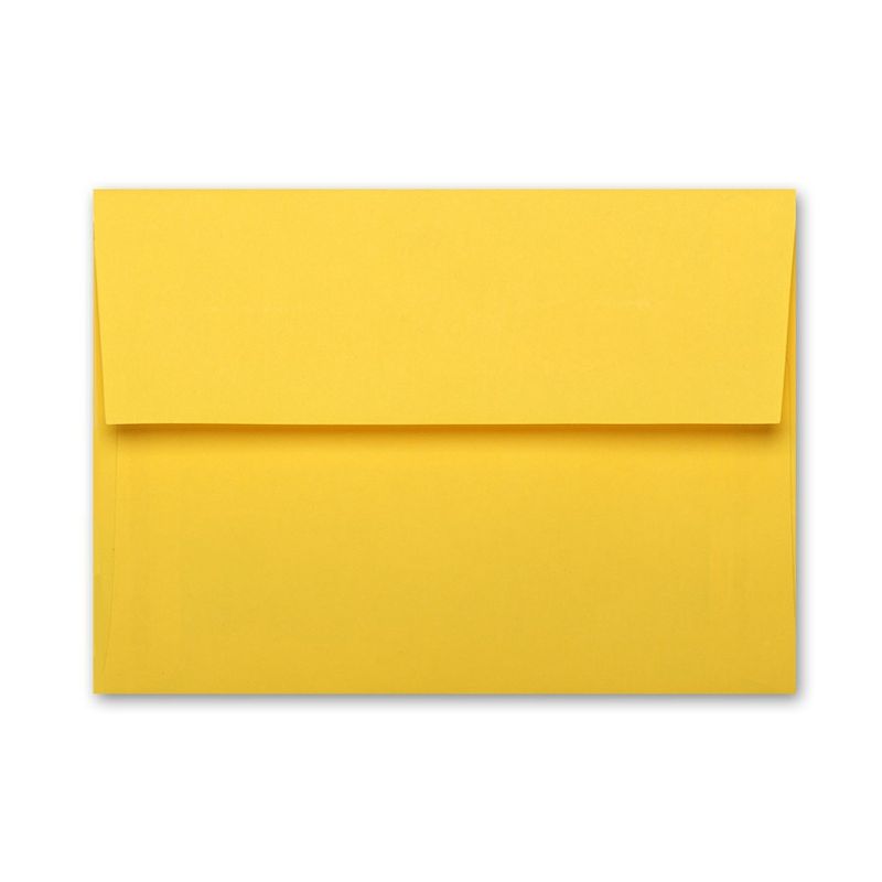 Astrobrights Solar Yellow A7 60# Text Envelopes