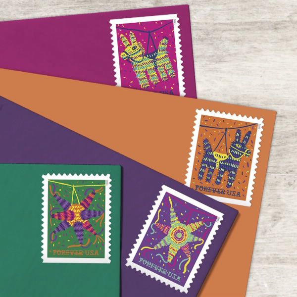 Pinatas! Stamps, Book of 20