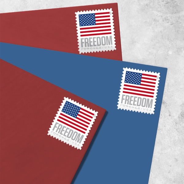 Forever US Flag 2023 Stamps, Sheet of 20