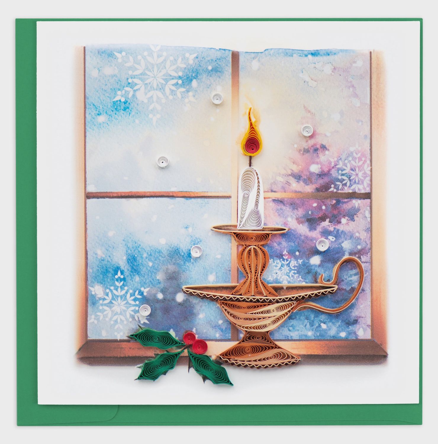 Quilling Christmas Candle