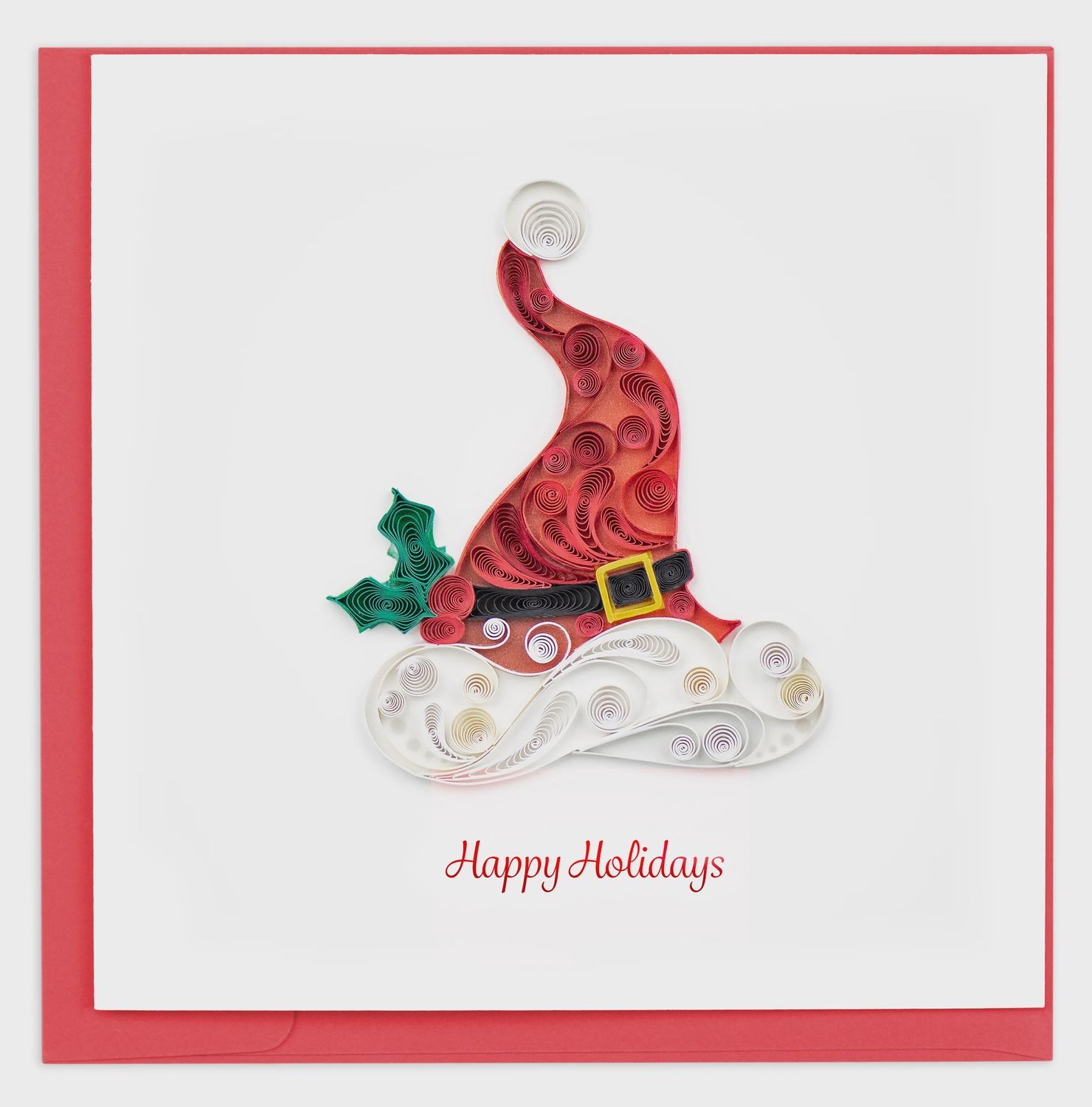 Quilling Santa Hat