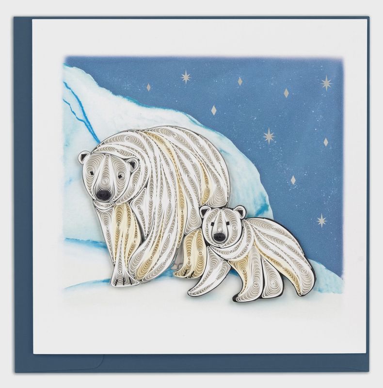 Quilling Polar Bears