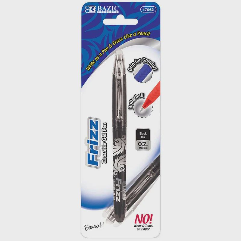 Frizz Erasable Gel Pen with Grip