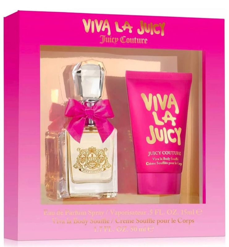 Viva La Juicy Eua De toilette Spray, 1.7 oz.; Viva La Juicy Body Soufflé, 1.7 oz.