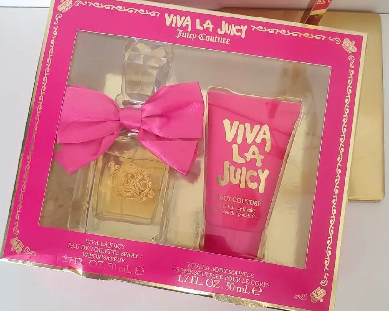 Viva La Juicy Eua De toilette Spray, 1.7 oz.; Viva La Juicy Body Soufflé, 1.7 oz.
