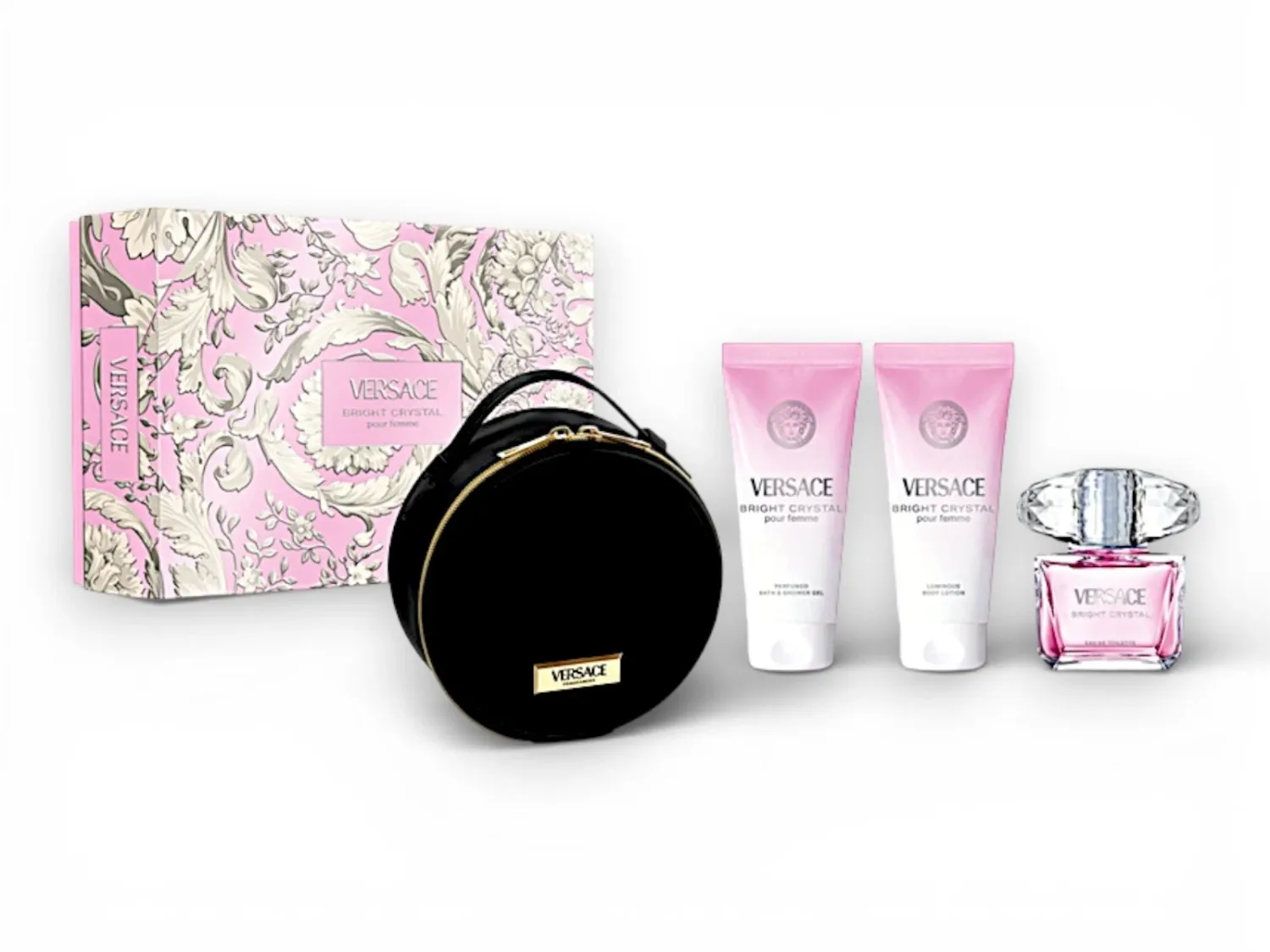 Versace Bright Crystal Eau de Toilette 4 Pc