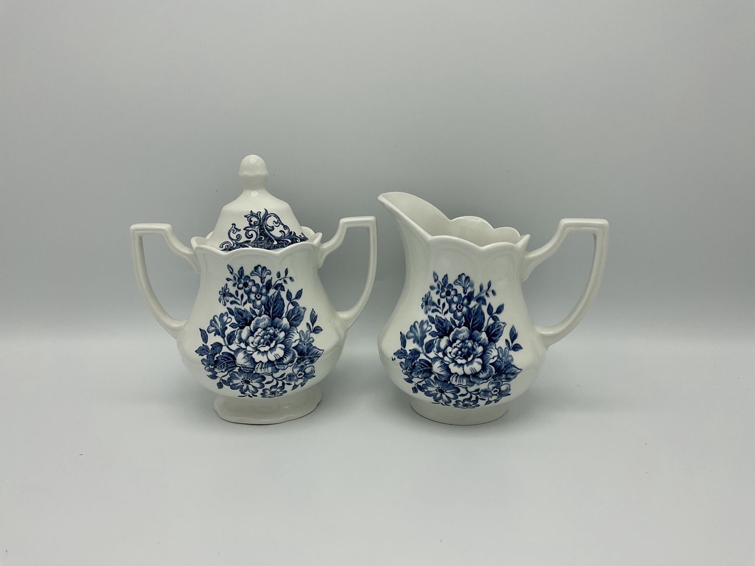 Royal Staffordshire ceam and sugar