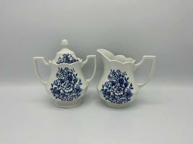 Royal Staffordshire ceam and sugar