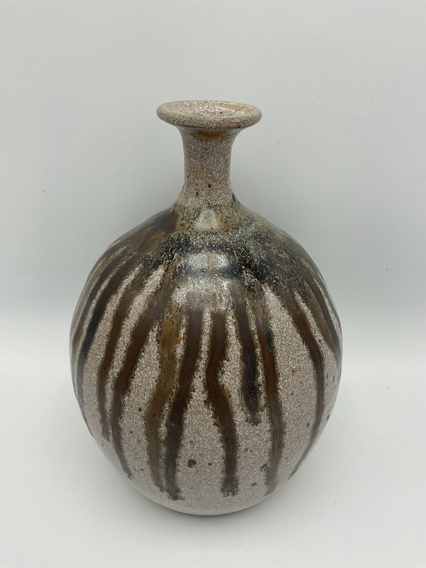 Kelly McCarty Drip Glaze Bulb Vase