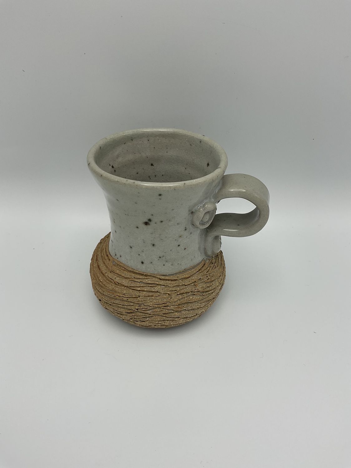 Kelly McCarty tan pottery cup