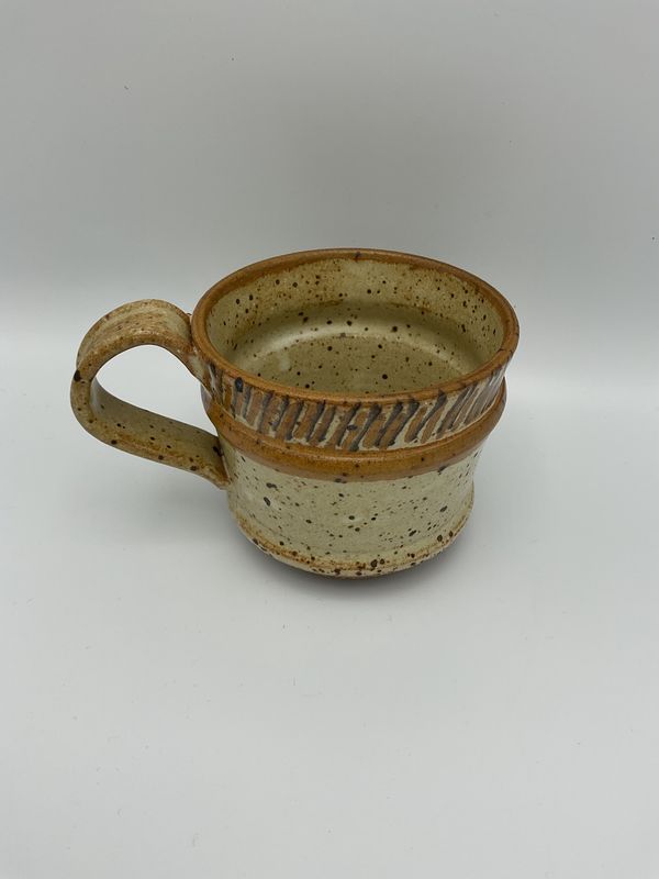 Kelly McCarty two toned tan mug