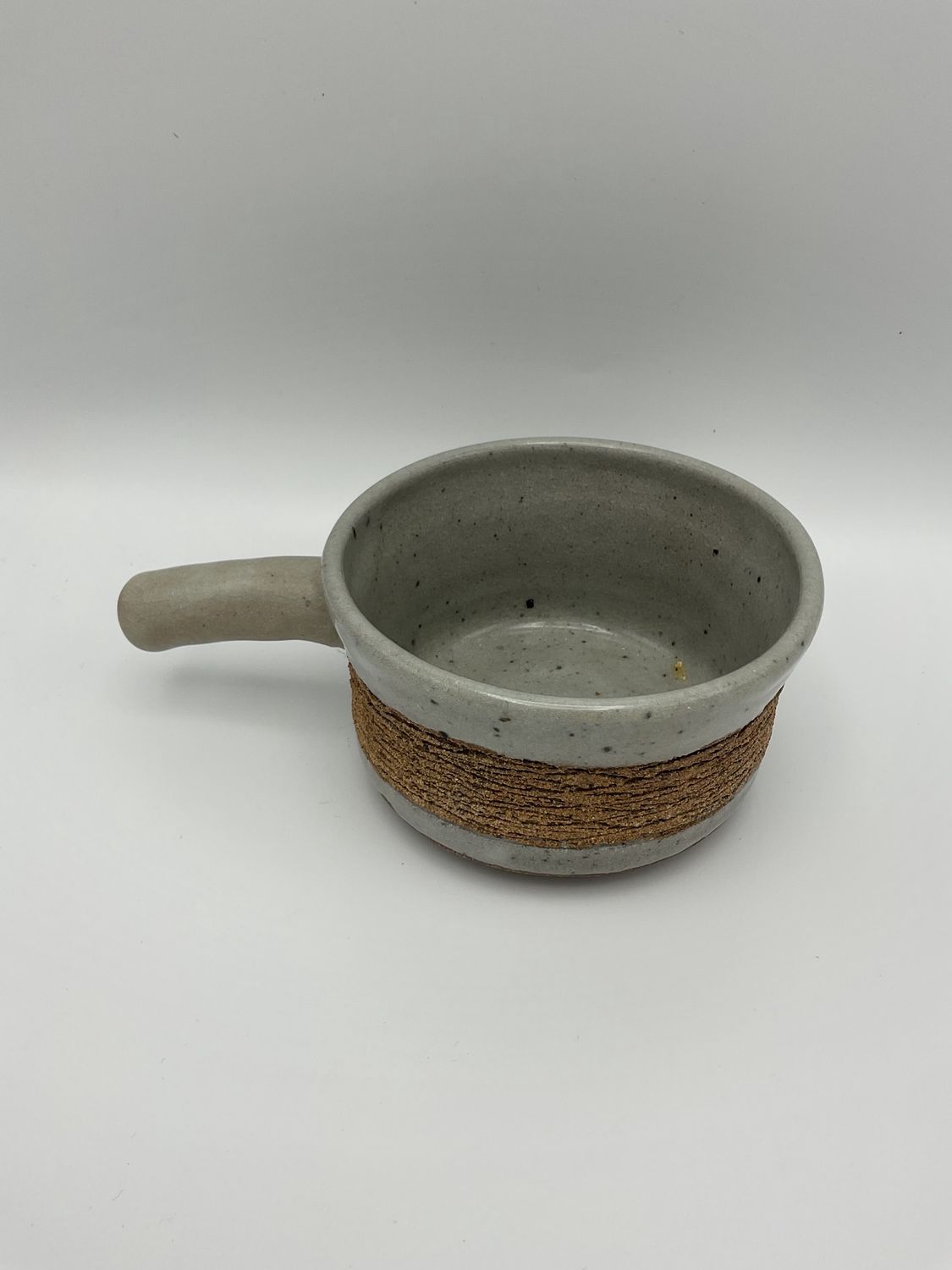 Kelly McCarty Vintage Pottery Bowl with Handle