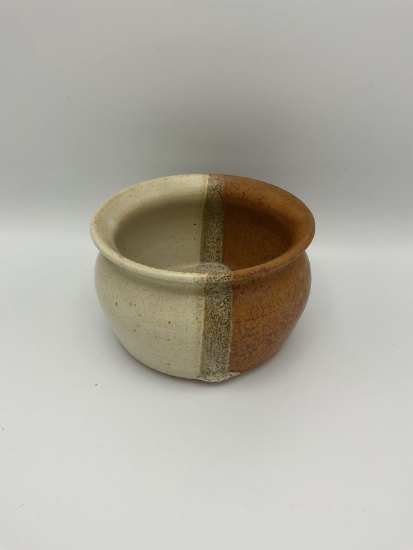Earth-Toned Split Glaze &quot;K.M.&quot;