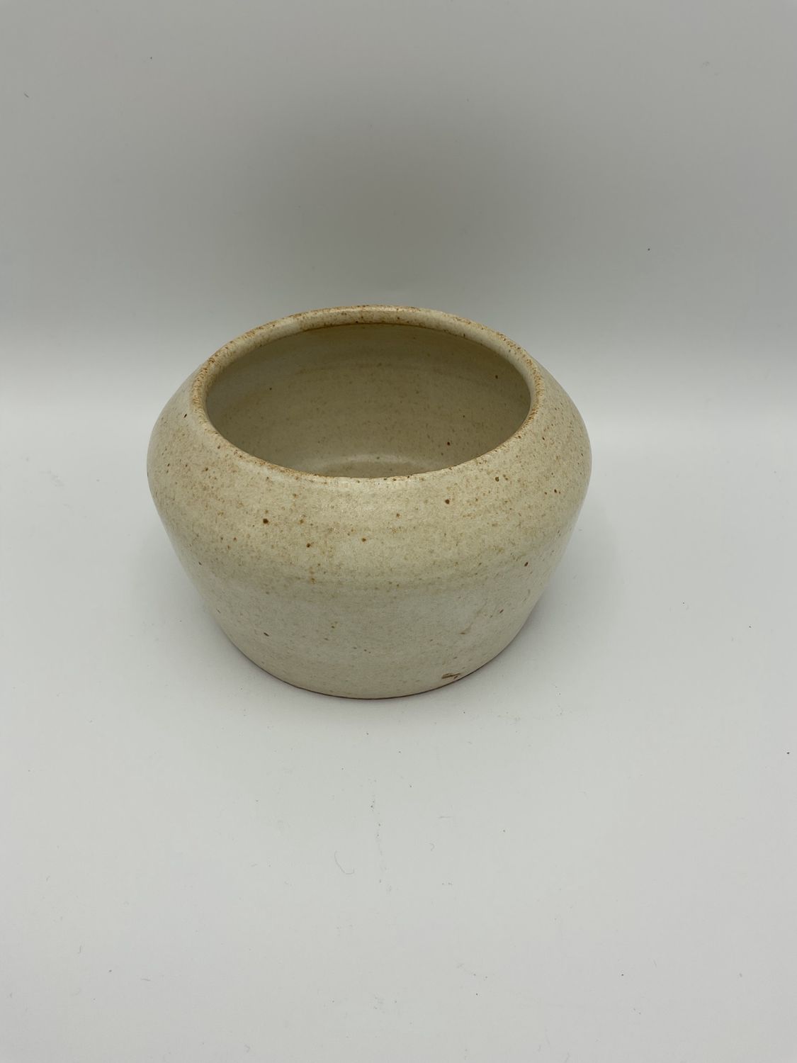 Kelly McCarty all cream bowl vase