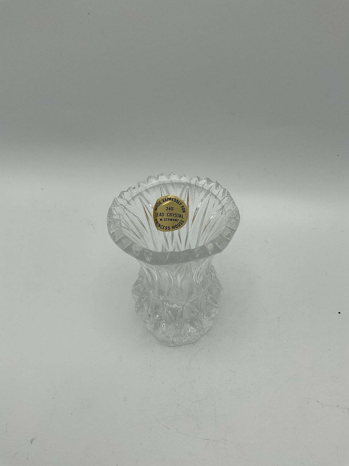 Princess House 24% Lead Vintage Crystal Votive Holders