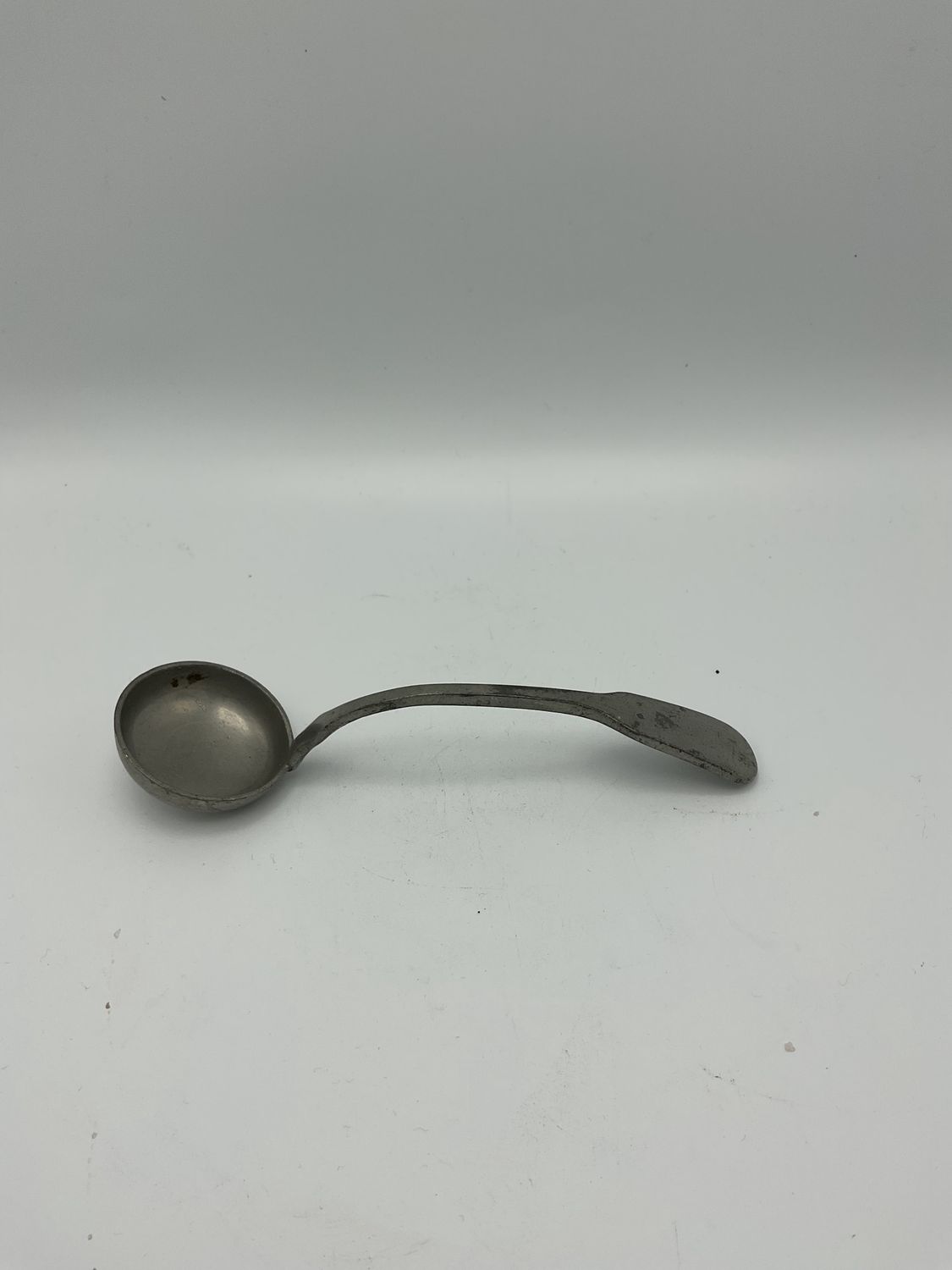 Pewter ladle 6in