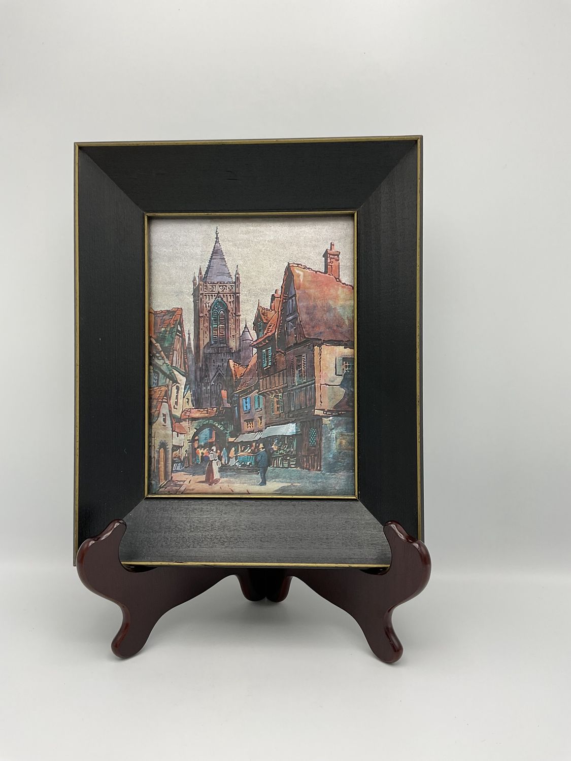 Cathedral, Franklin Picture Frame Co Chicago foil art, #1067