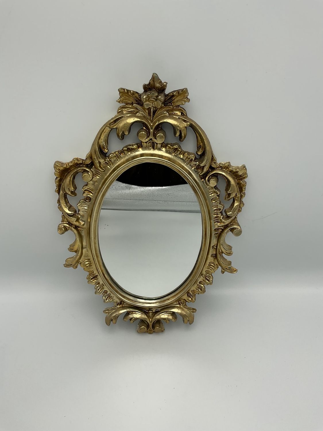 French Rococo Style Vintage Wall Mirror