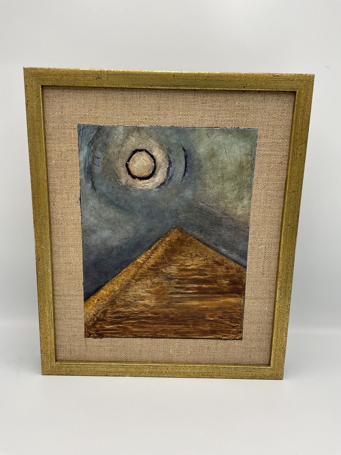 Kelly McCarty Pyramid and sun painting