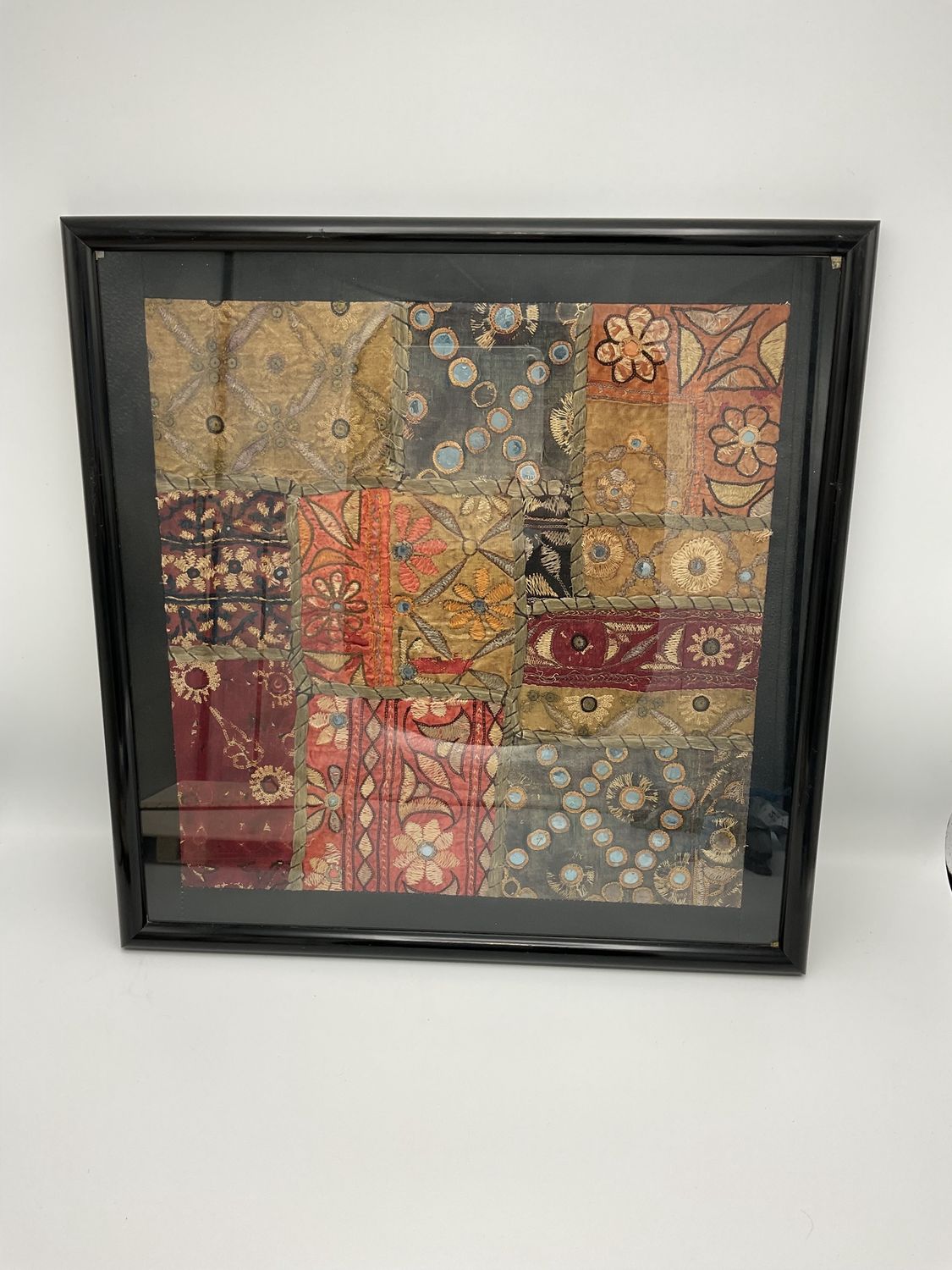 Orange flowers tapestry