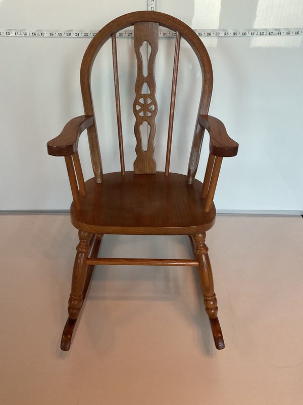 Vintage Child’s Windsor Rocking Chair