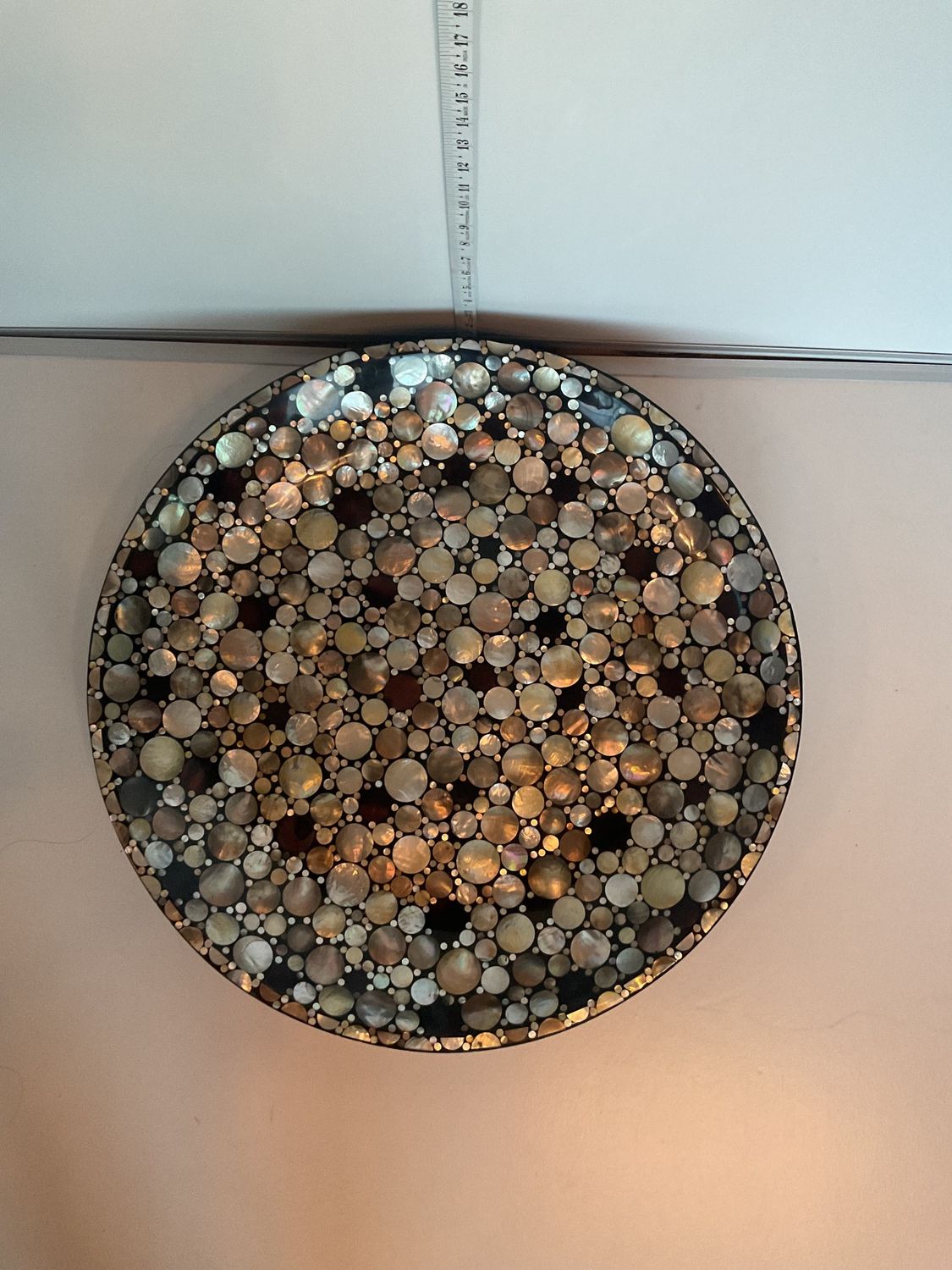 Shawna Stoney mother of pearl mosaic bowl