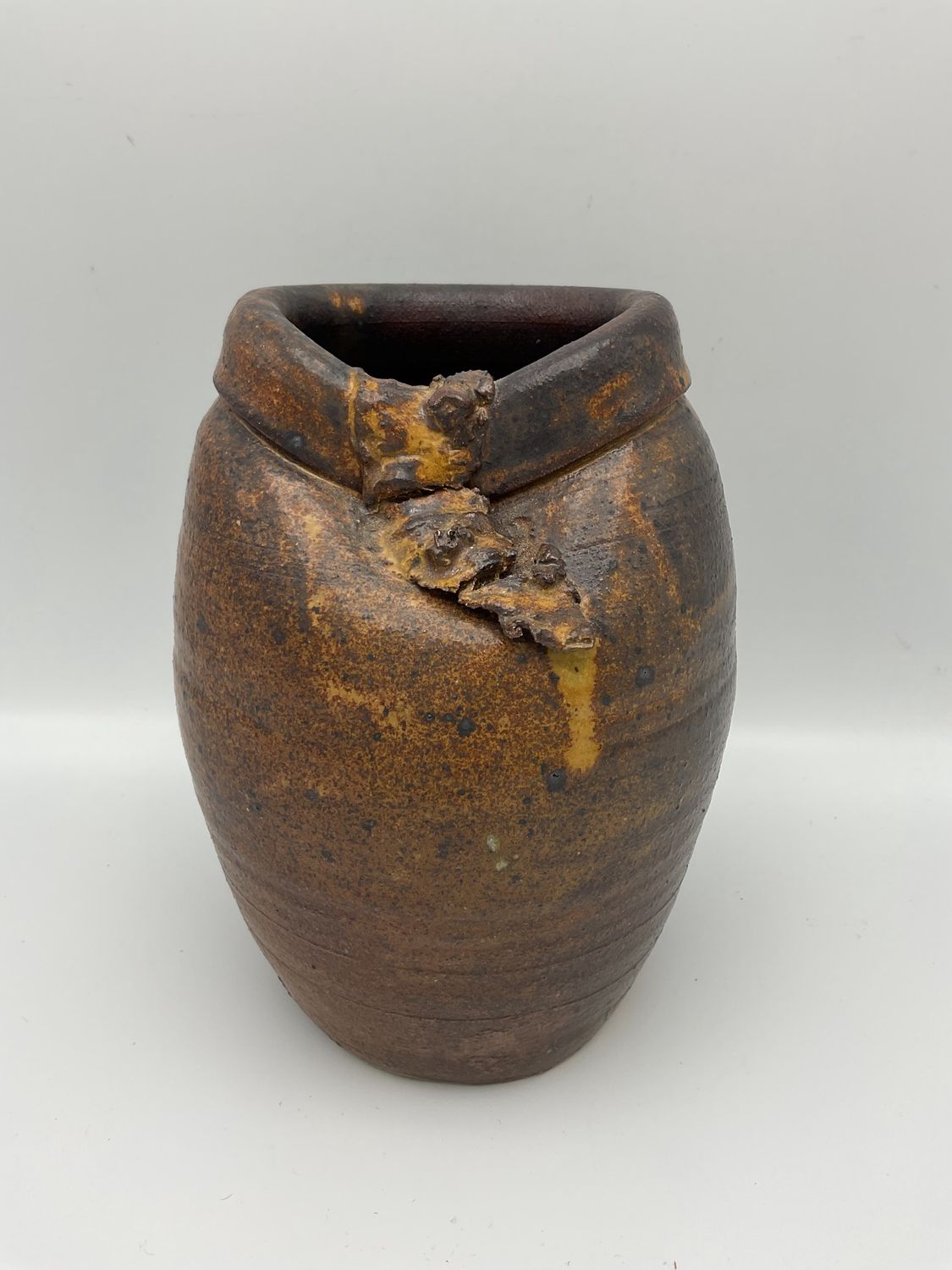 Kelly McCarty Smoosh Vase Brown