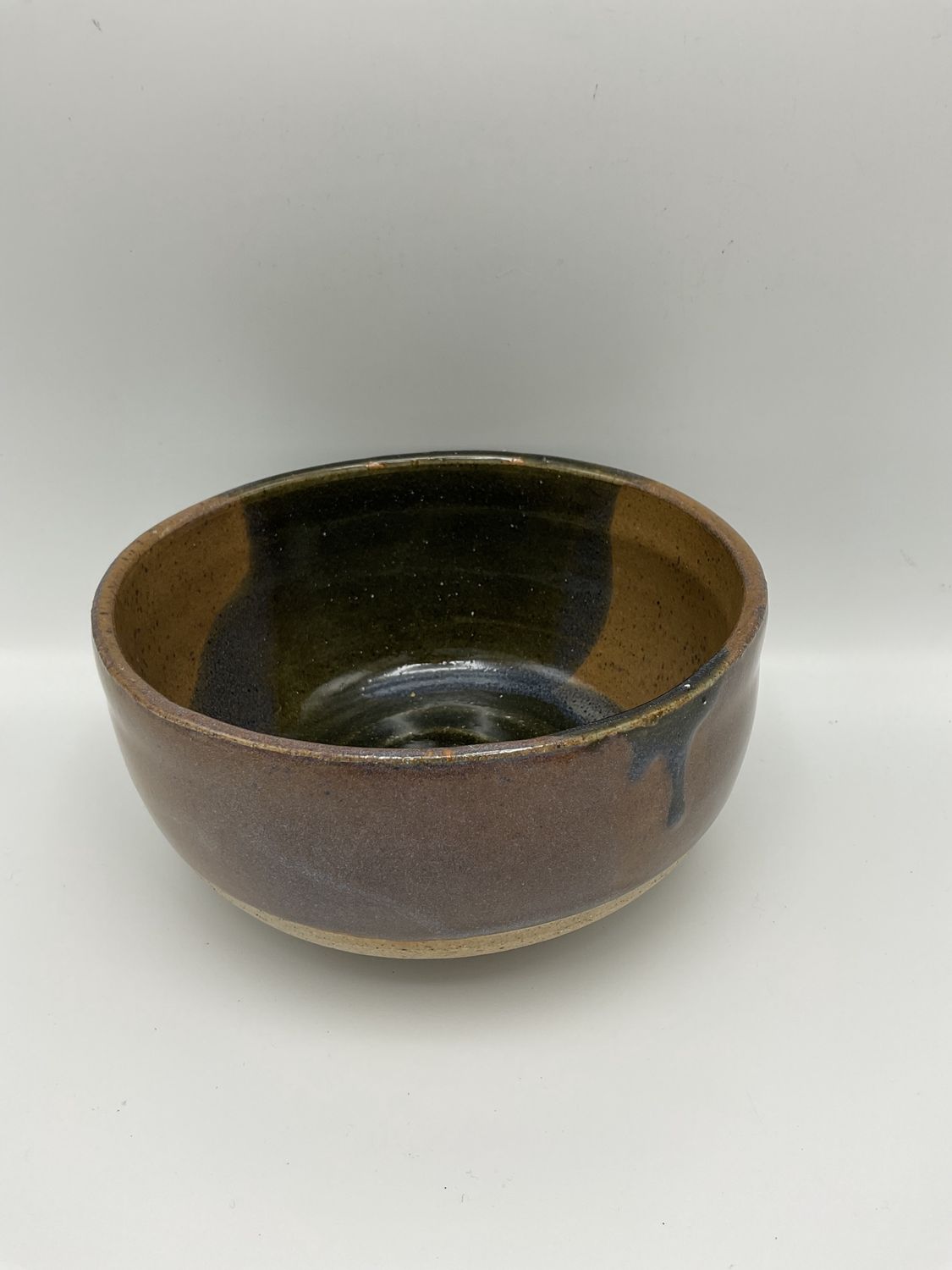 Kerri stoneware bowl brown