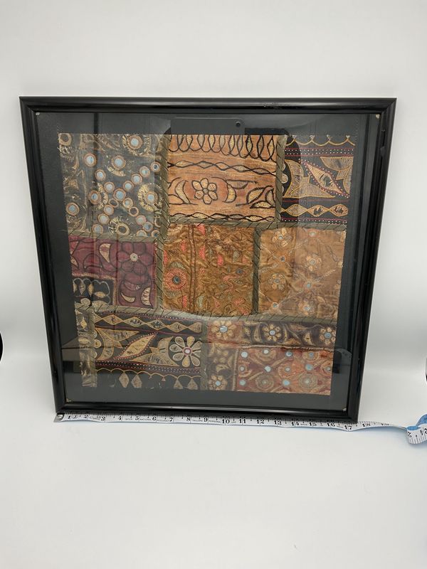 Tapestry purple and brown