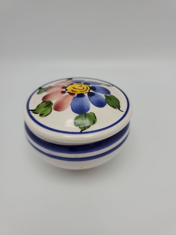 Anfora Portugal Vintage Red/Blue Flower Box