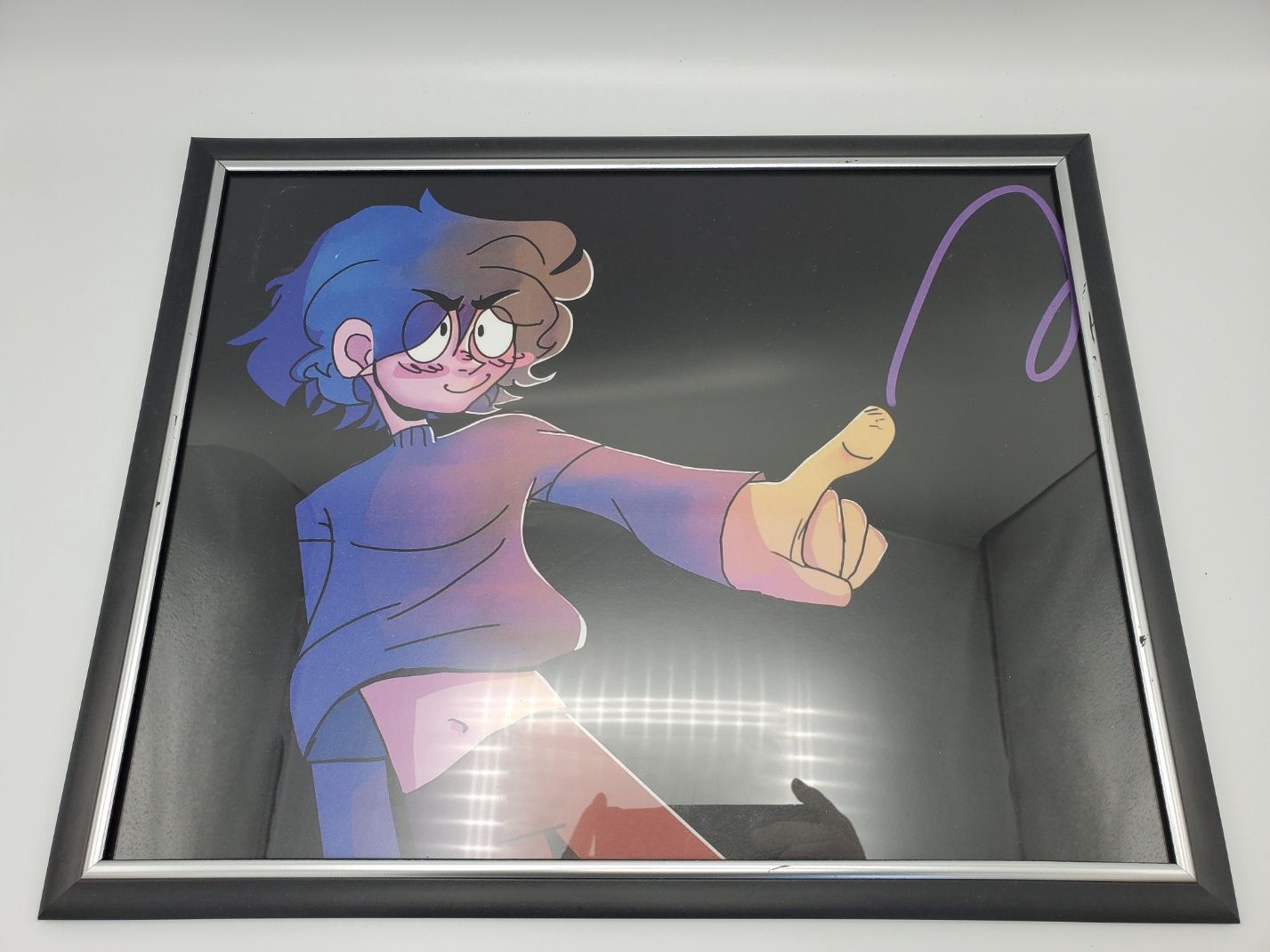 Writing in the Air, Framed Art