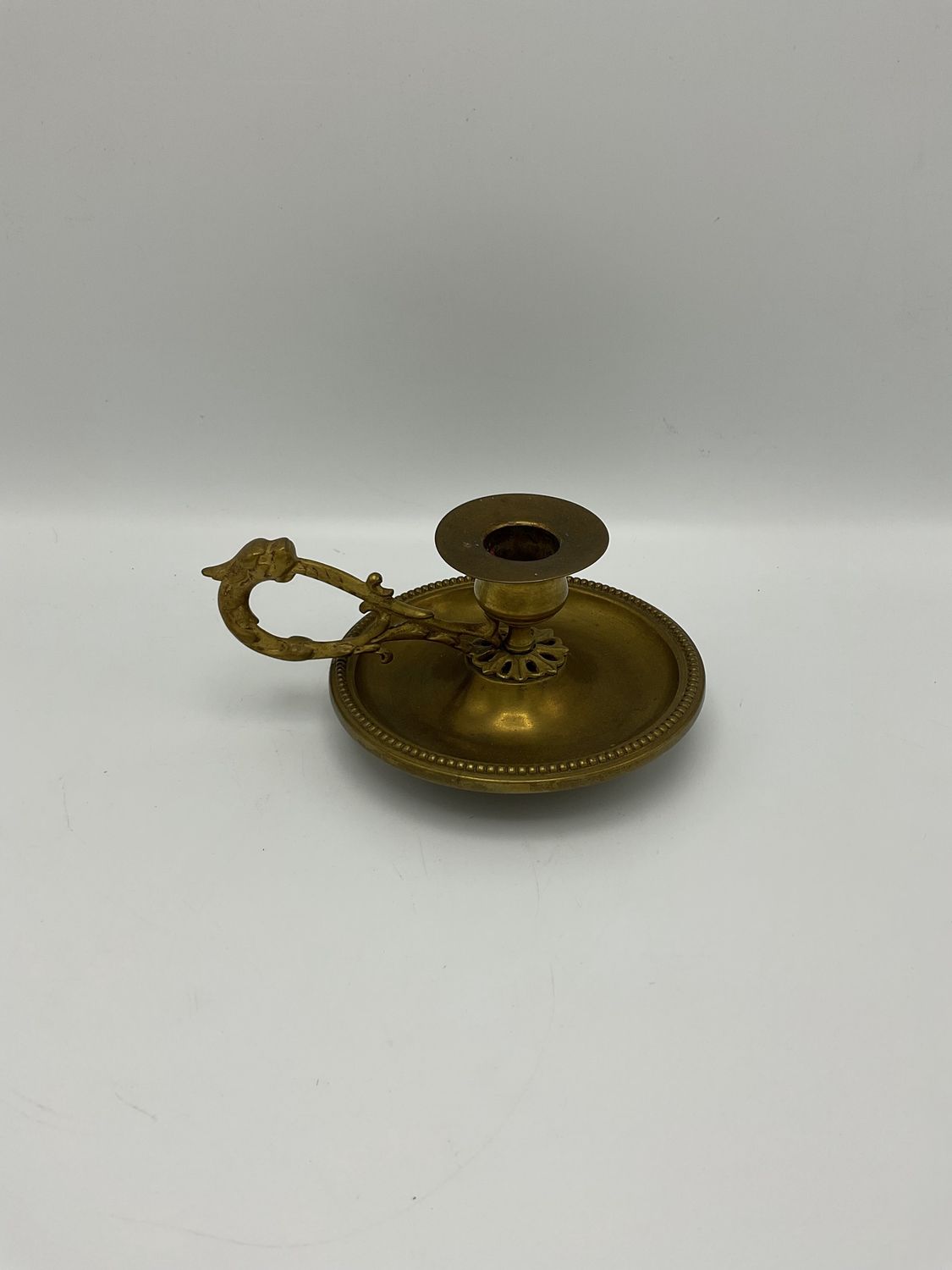 Dragon Antique Solid Brass Chamberstick