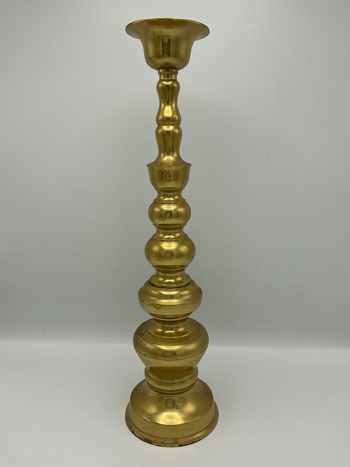 Homco Japan Brass Candle Holder