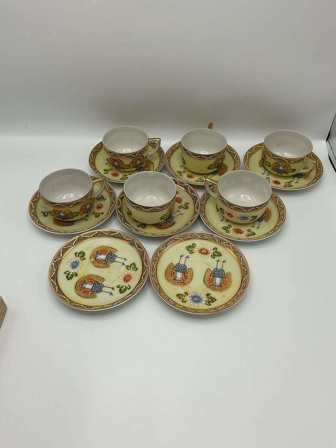 Turkey teacups, Japanese