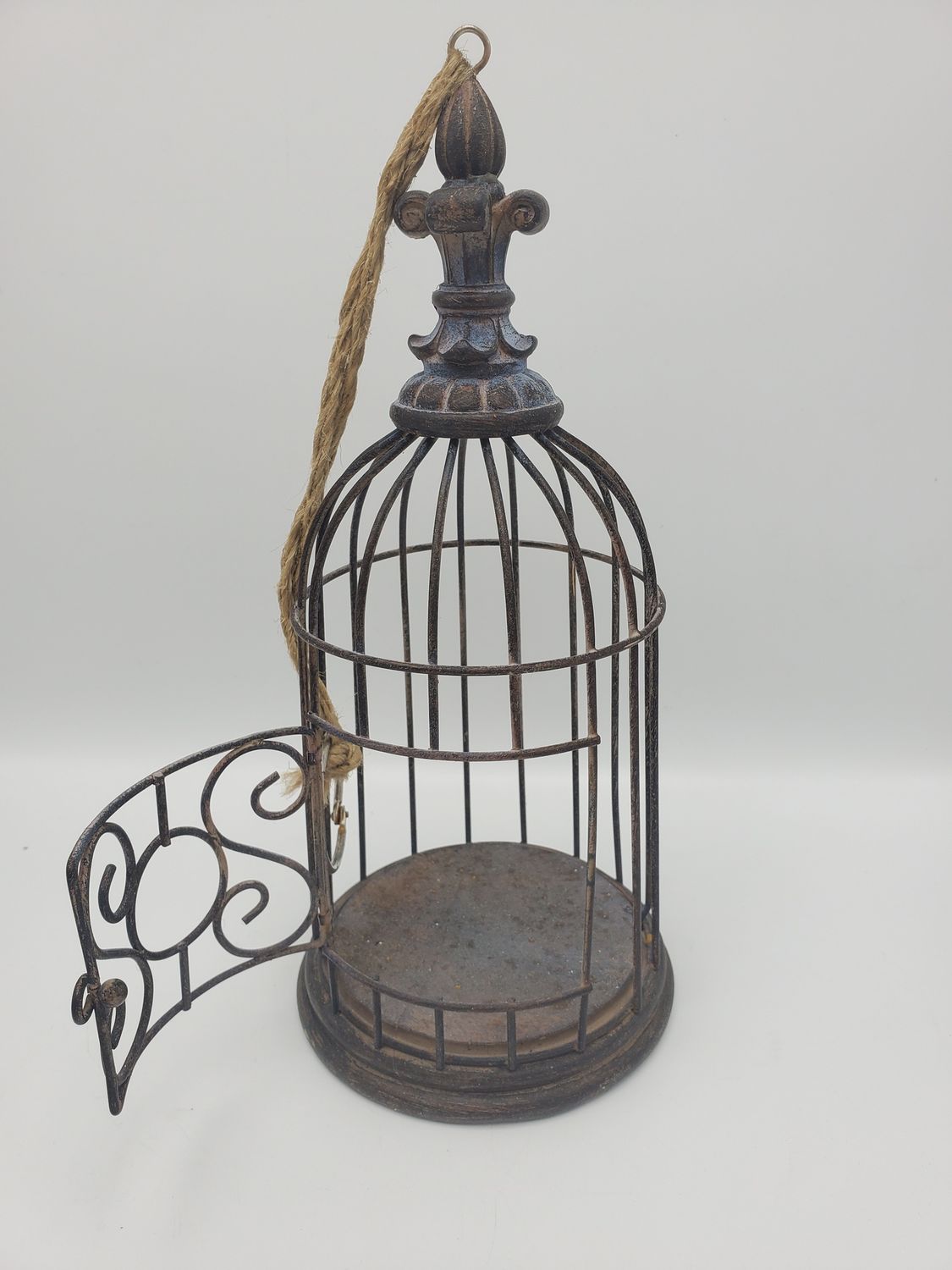 Fleur Decorative Hanging Birdcage