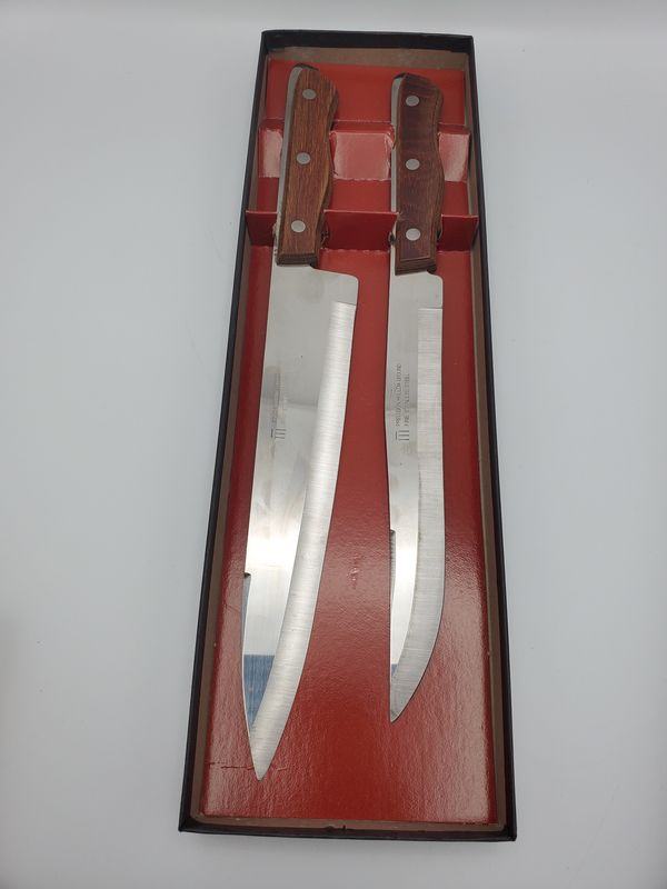 Maxam Vintage Stainless Steel 2 Knives
