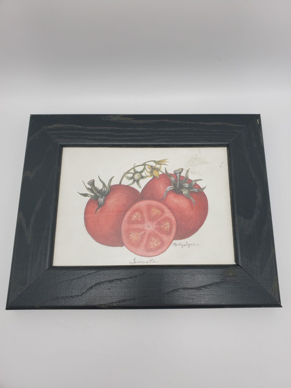 Marty Fyne Tomato framed art