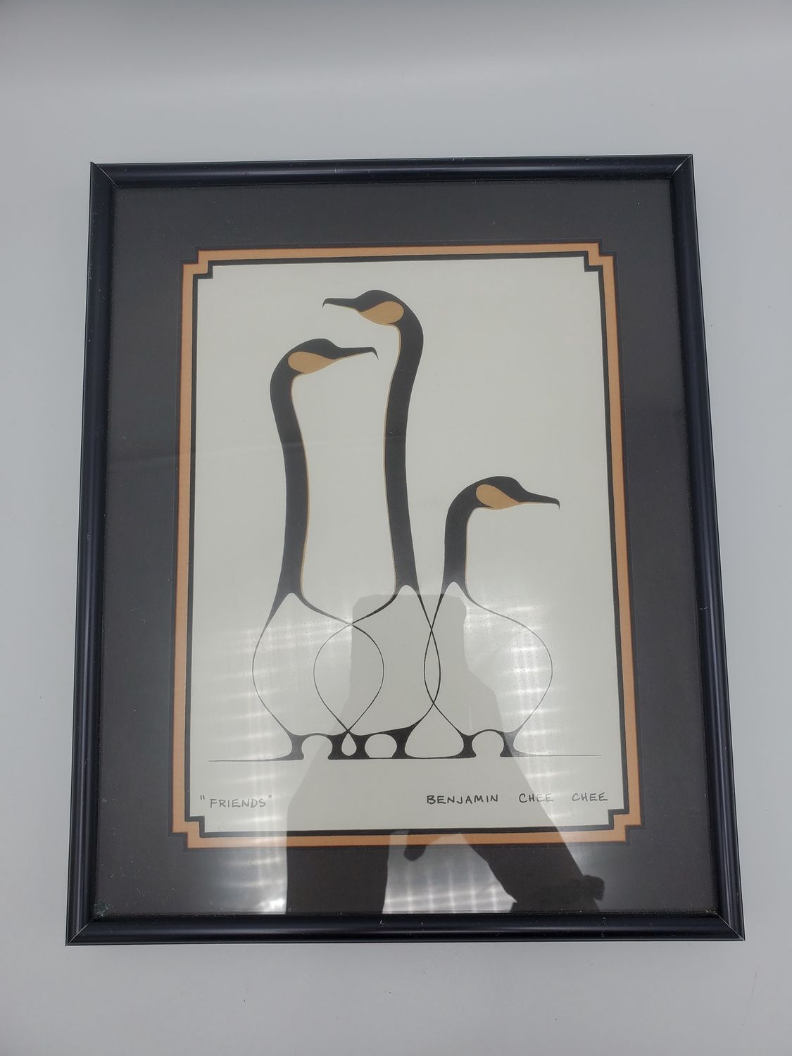 Benjamin Chee Chee Friends art print