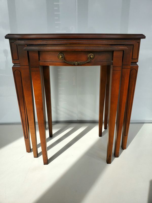Traditional Nesting Tables, Set of 3