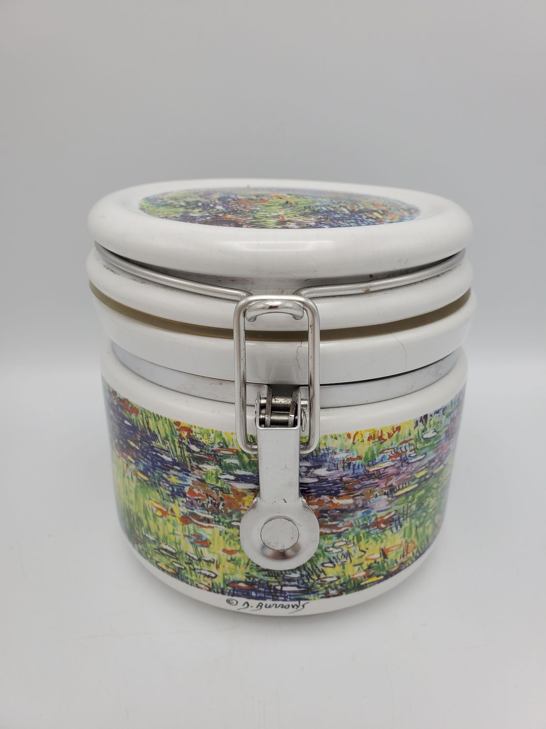 Chaleur Van Gogh Vintage Ceramic Canister