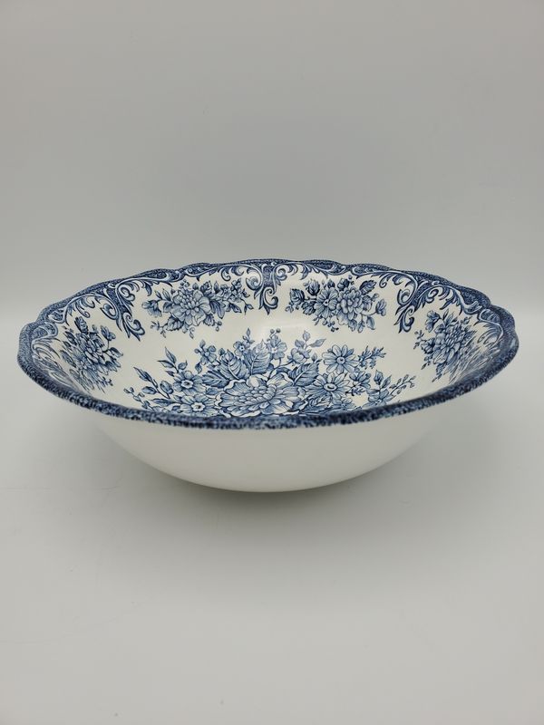 Avondale Ironstone blue &amp; white bowl