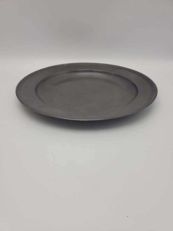Pewter plate 8 in.