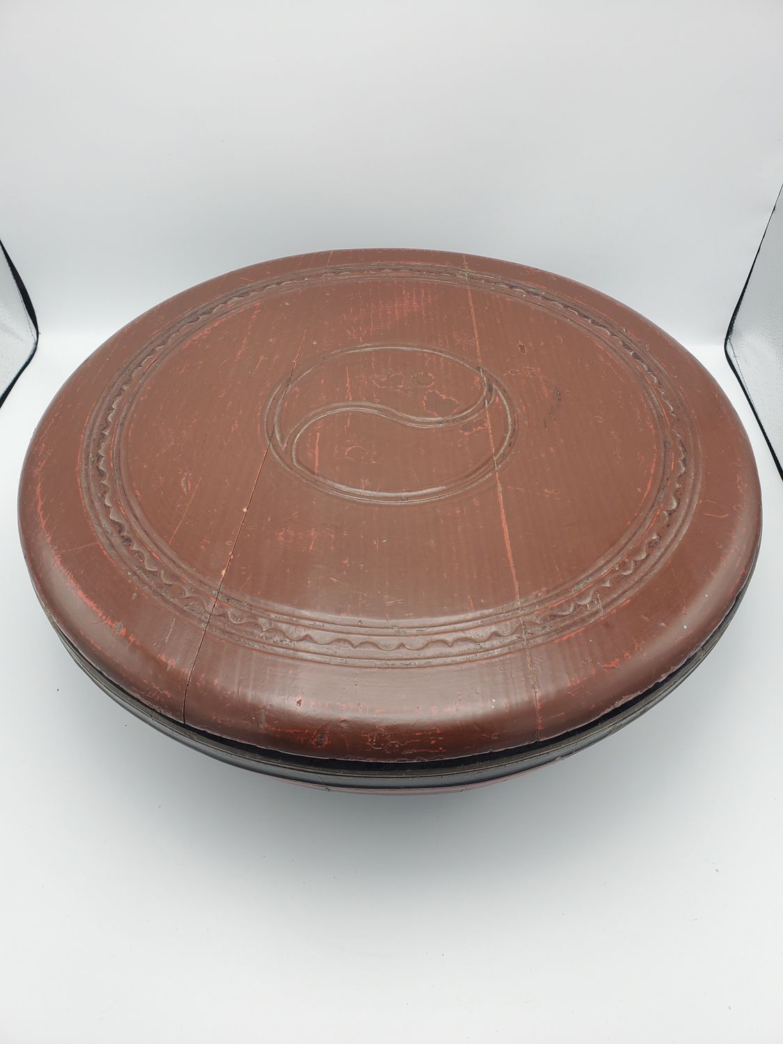 Vintage Burmese Lacquerware Offering Tray