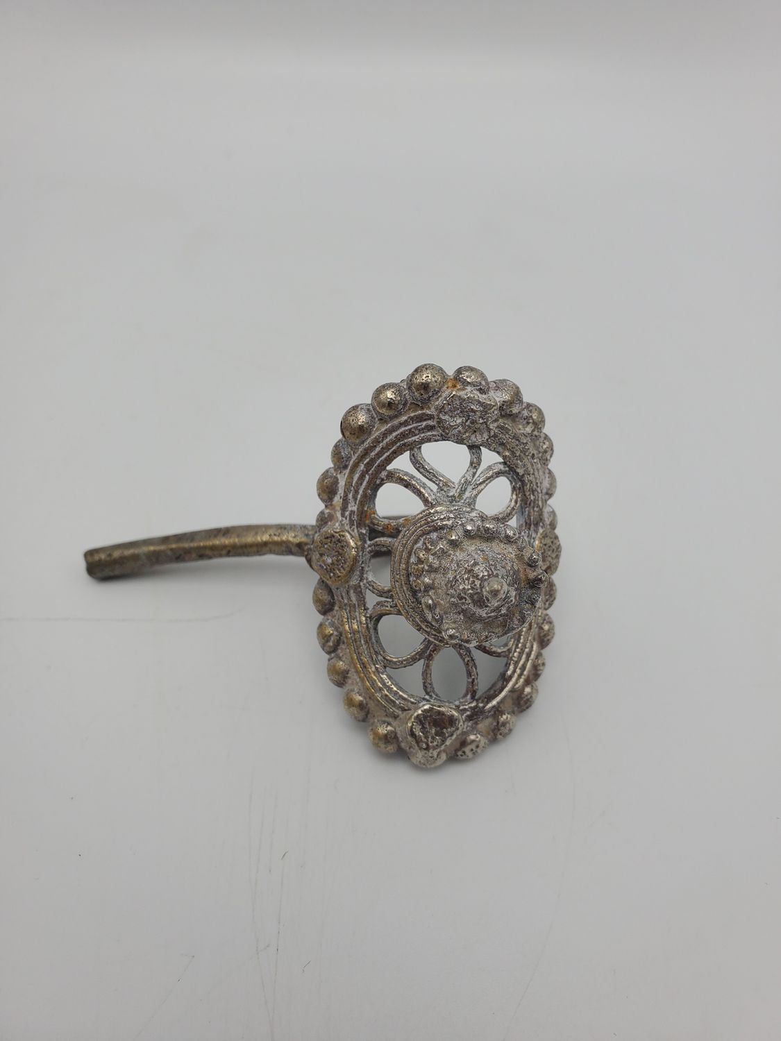 Tribal ornate toe ring India