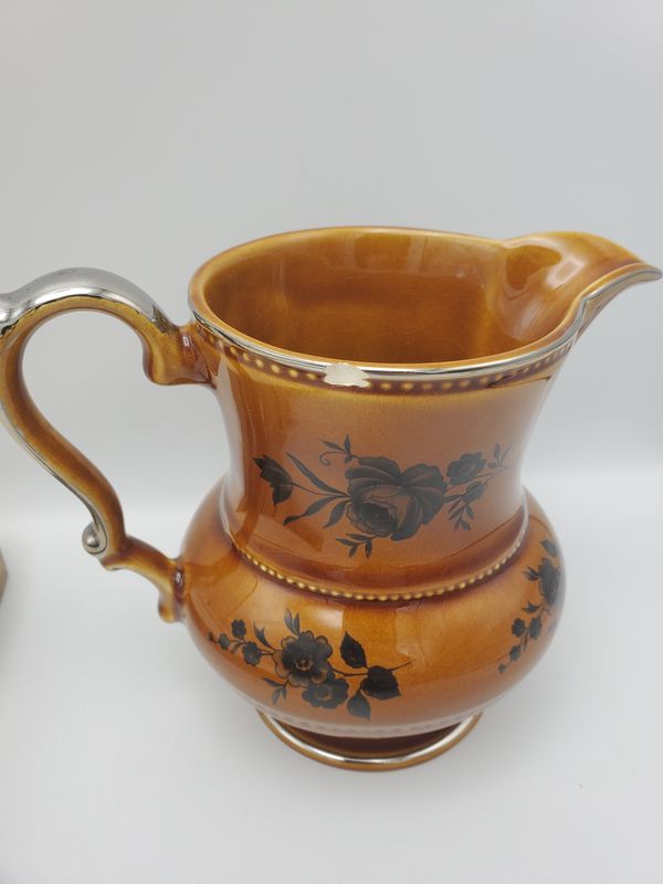 Lord Nelson Vintage Copper Luster Pitcher