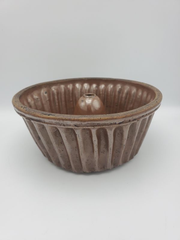 German Vintage Stoneware Gugelhupf Baking Mold