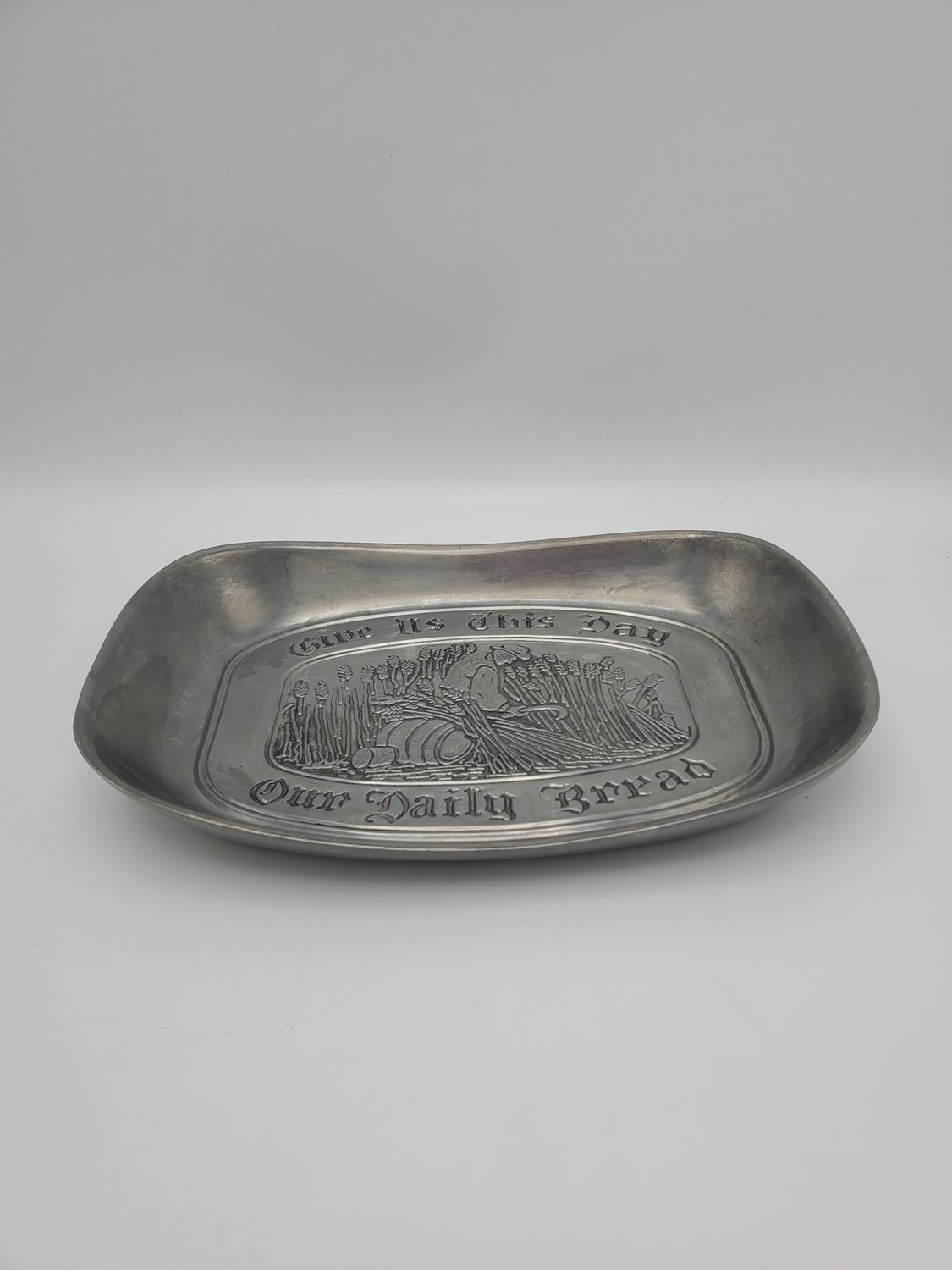 Pewter Bread Tray, Duratale by Leonard