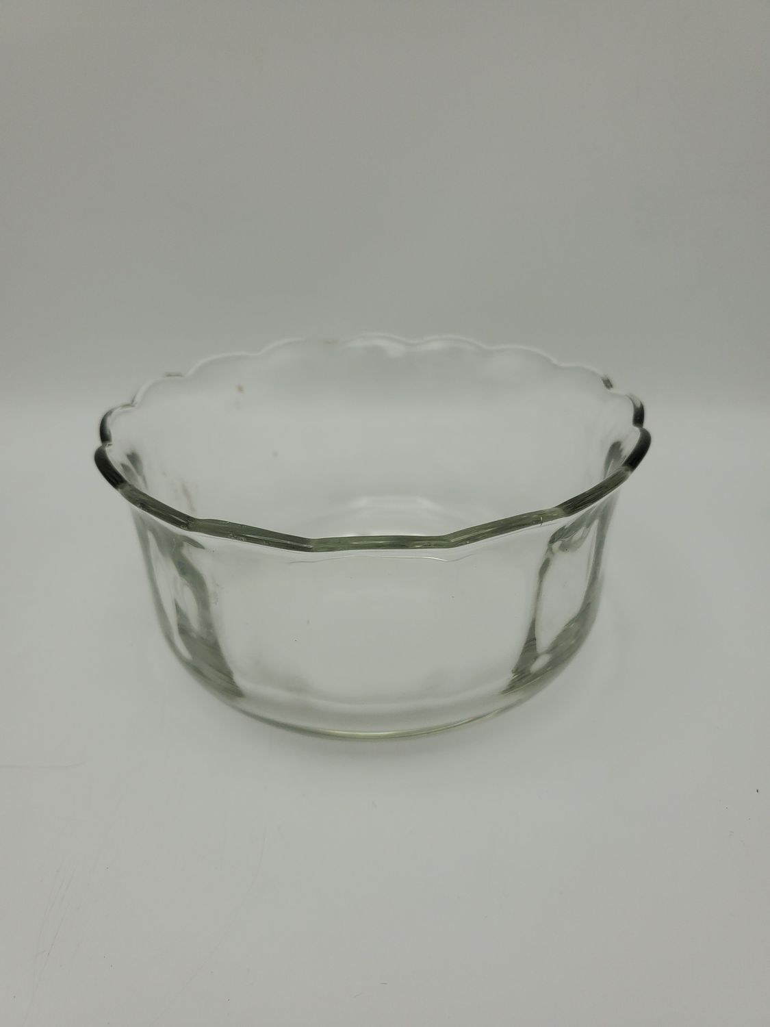 Pair of Scalloped 5" Glass Bowls